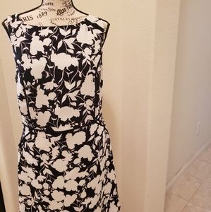 The Limited A-line Pattern Dress